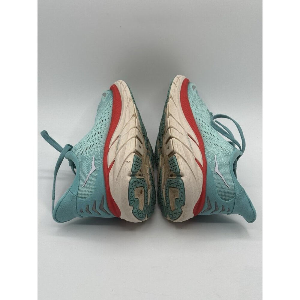 Hoka One One Clifton 8 Women Running Athletic Shoe Size 7 B Aquarelle Blue - Picture 5 of 12